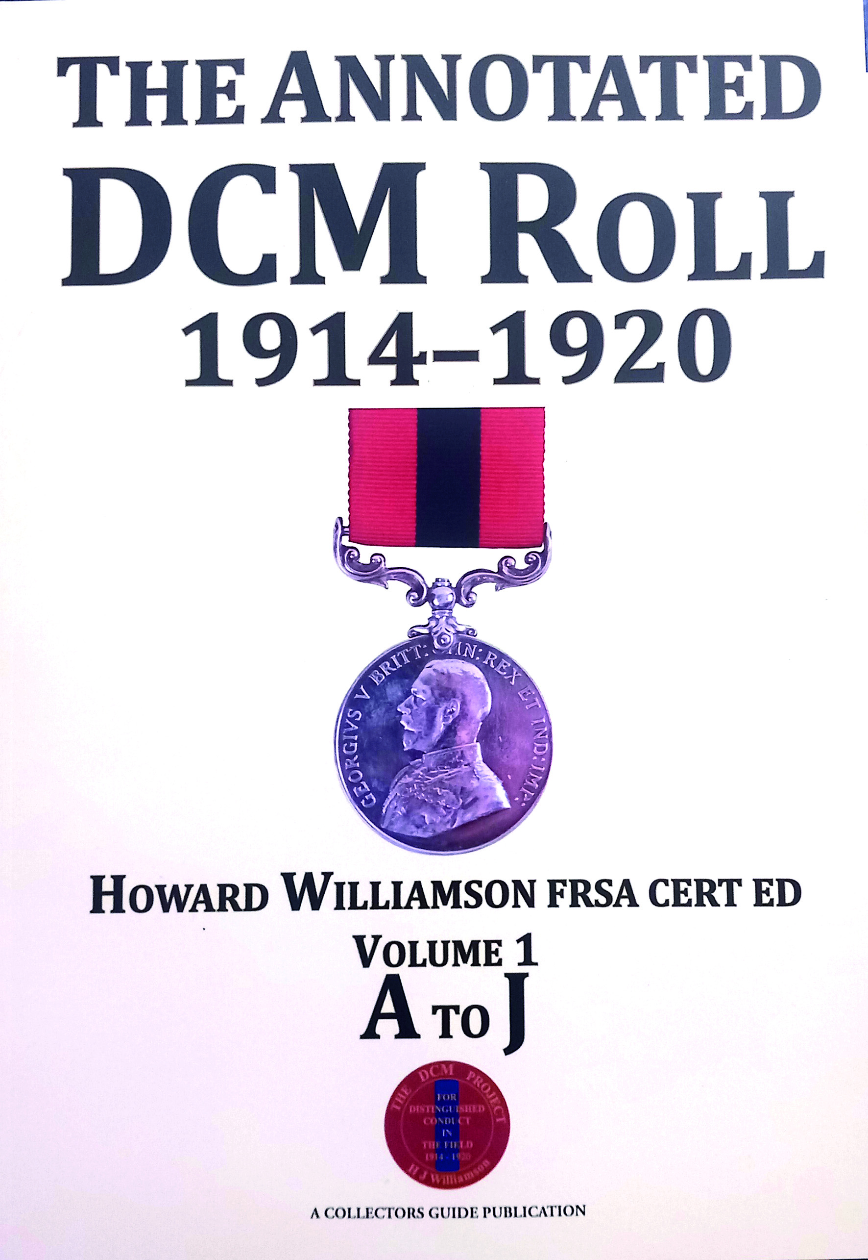 The Annotated DCM Roll 1914-1920-both volumes - AWAITING STOCK in the Token Publishing Shop